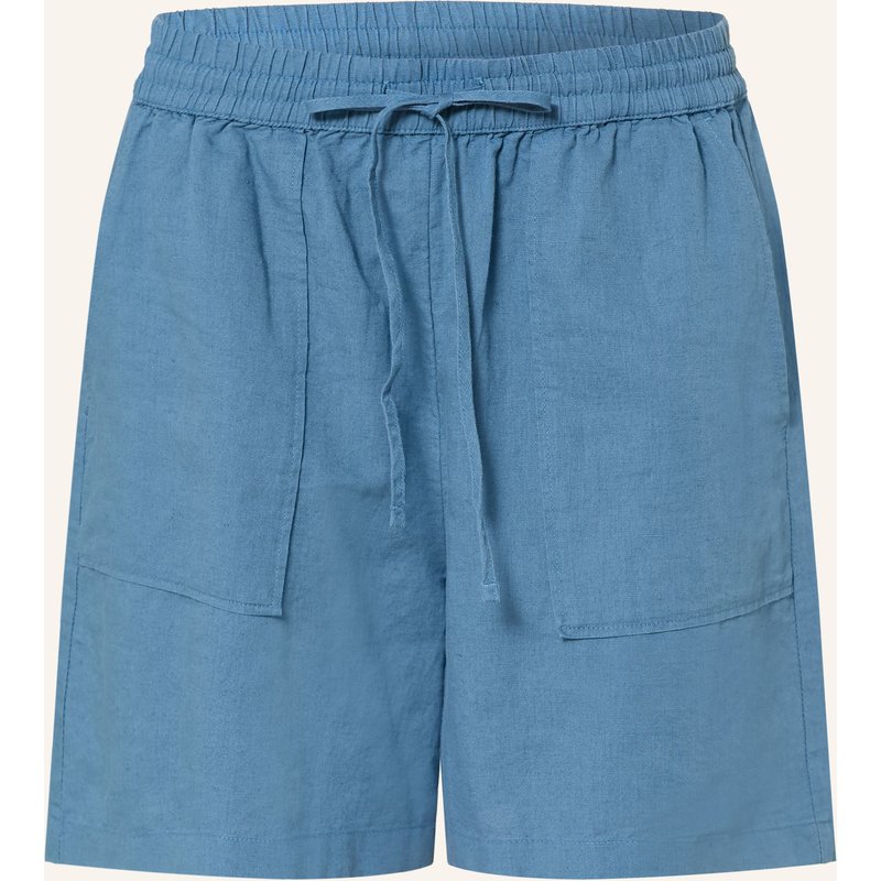 Marc O'polo Denim Shorts Mit Leinen blau