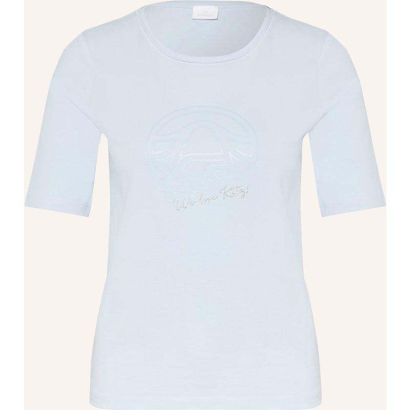 Sportalm T-Shirt Mit Schmucksteinen blau