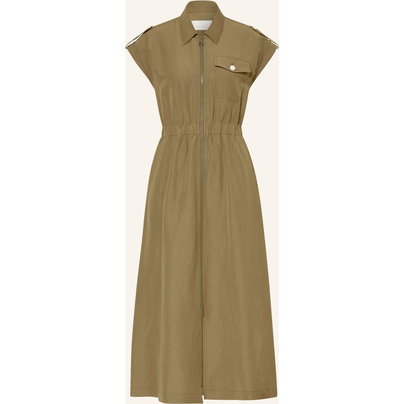 Sportalm Hemdblusenkleid Mit Leinen gruen