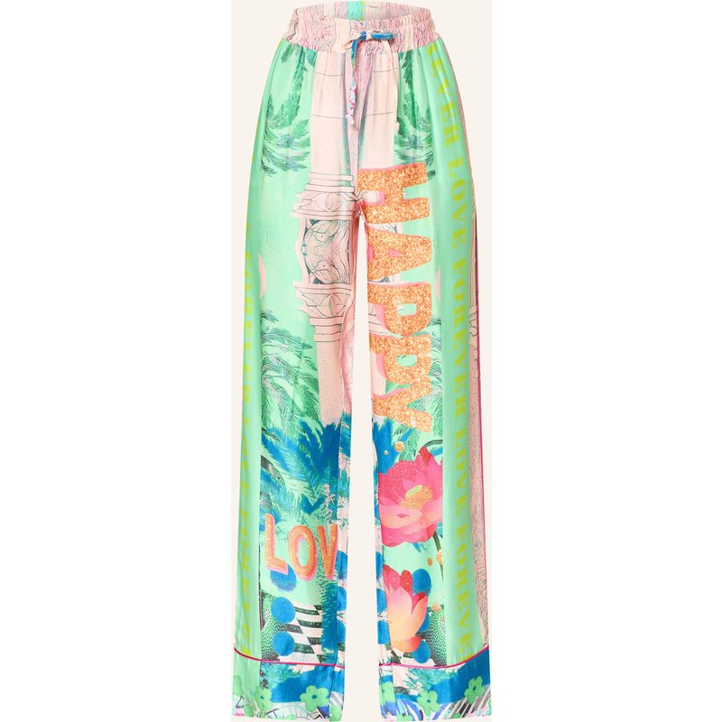 Miss Goodlife Satinhose Love Palace gruen