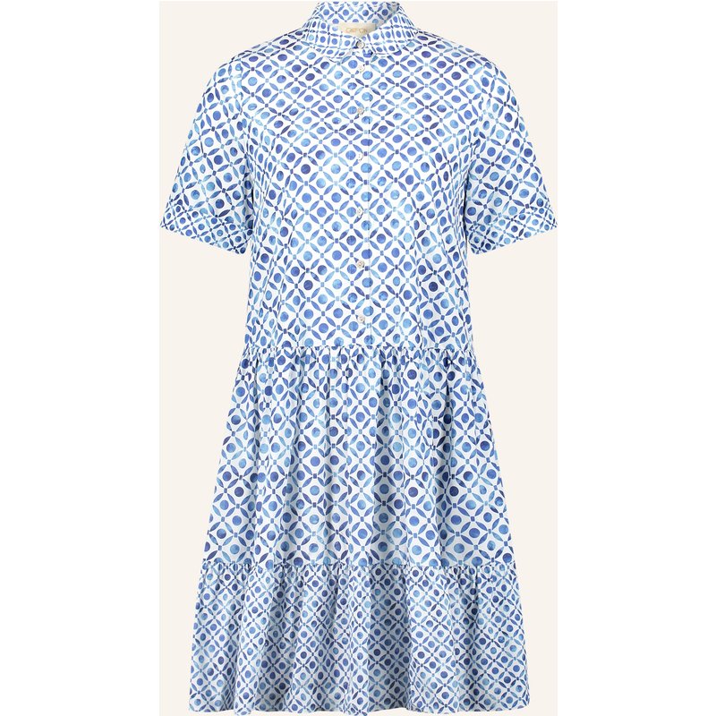 Cartoon Hemdblusenkleid weiss