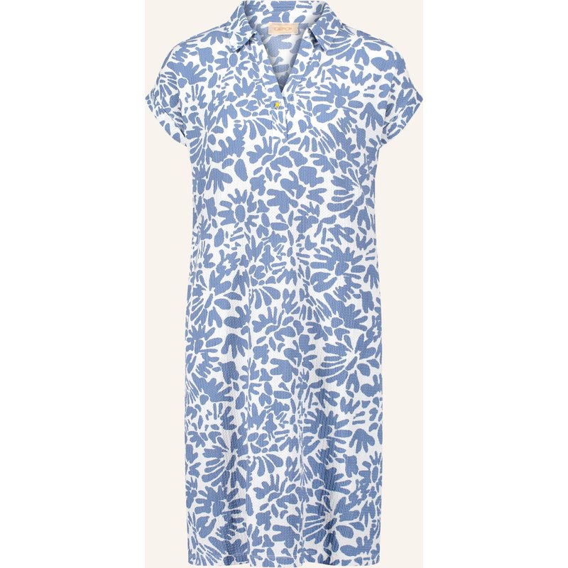 Cartoon Kleid blau
