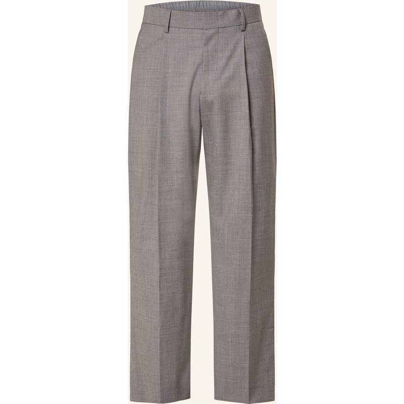 Nn.07 Anzughose Kay Relaxed Fit grau