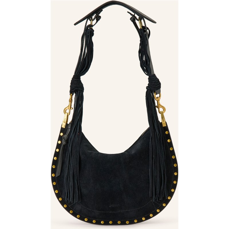 Isabel Marant Schultertasche Oskan Mit Nieten schwarz