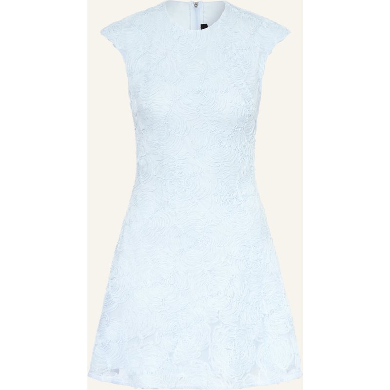Rotate Mesh-Kleid blau