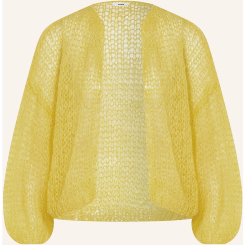 Maiami Strickhülle Aus Mohair gelb