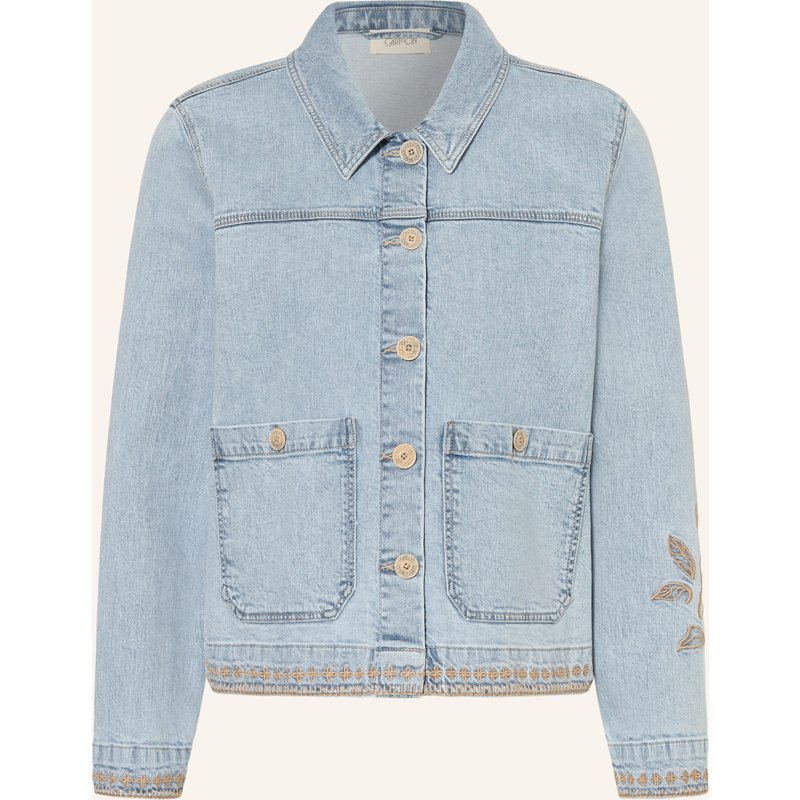 Cartoon Jeansjacke blau