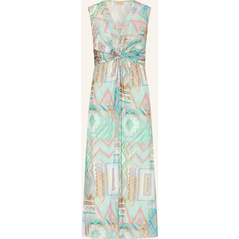 Cartoon Mesh-Kleid gruen