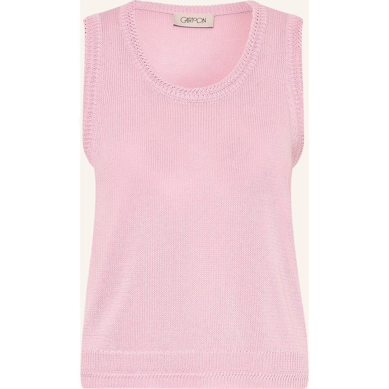 Cartoon Pullunder lila