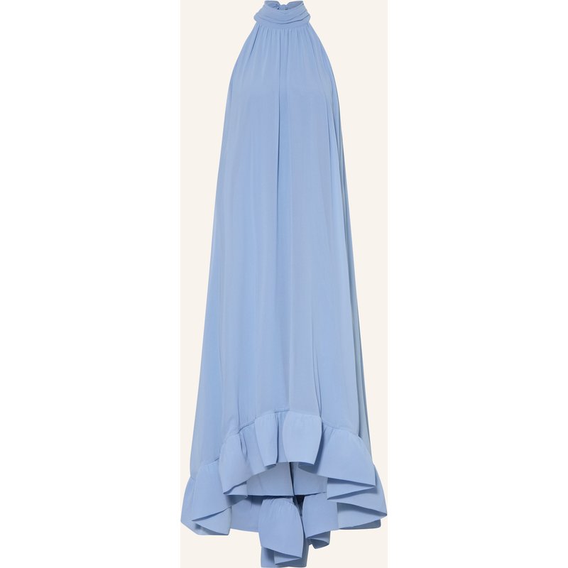 Apart Abendkleid Mit Volants blau