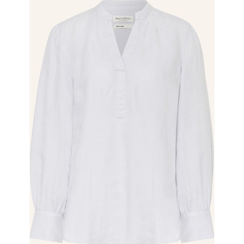 Marc O'polo Blusenshirt Aus Leinen blau