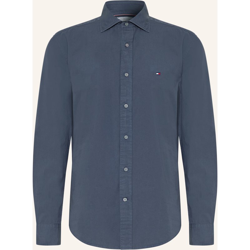 Tommy Hilfiger Hemd Regular Fit blau