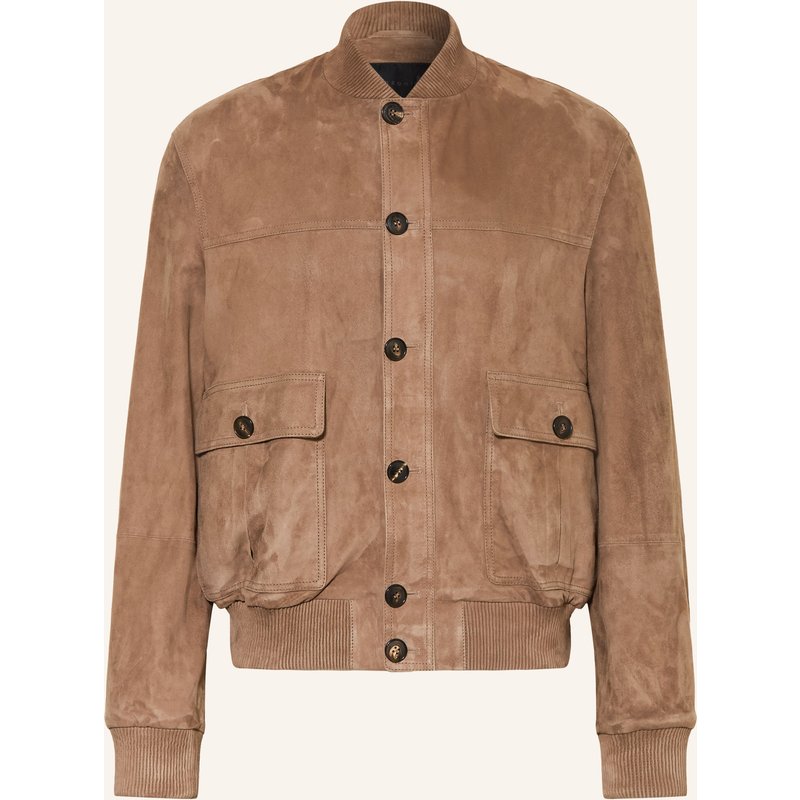 Manzoni 24 Lederjacke braun