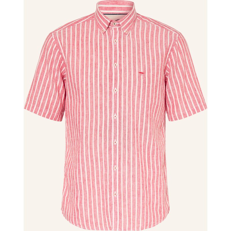 Fynch-Hatton Leinenhemd Comfort Fit rot