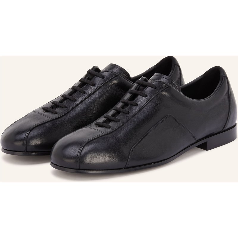 Jil Sander Schnürer schwarz