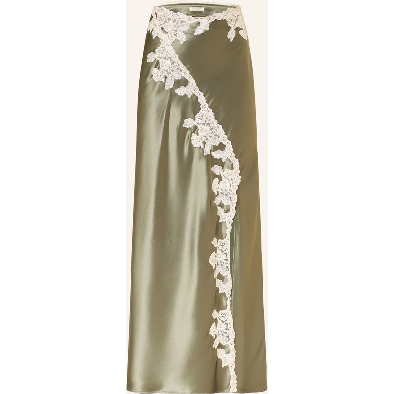 By Malene Birger Satinrock Erika Mit Spitze gruen