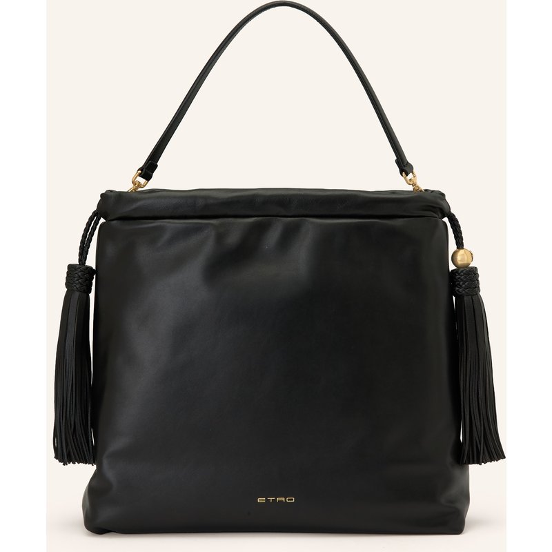 Etro Schultertasche Kalispera Medium schwarz