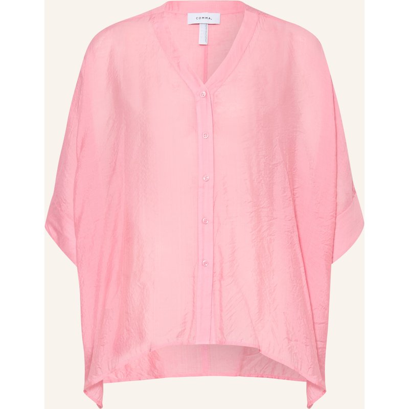 Comma Bluse Mit 3/4-Arm pink