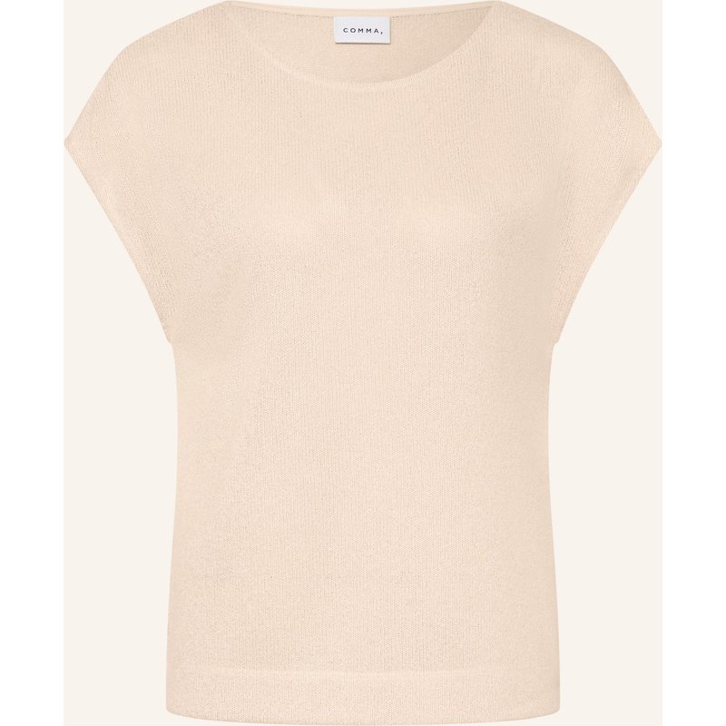 Comma Strickshirt beige