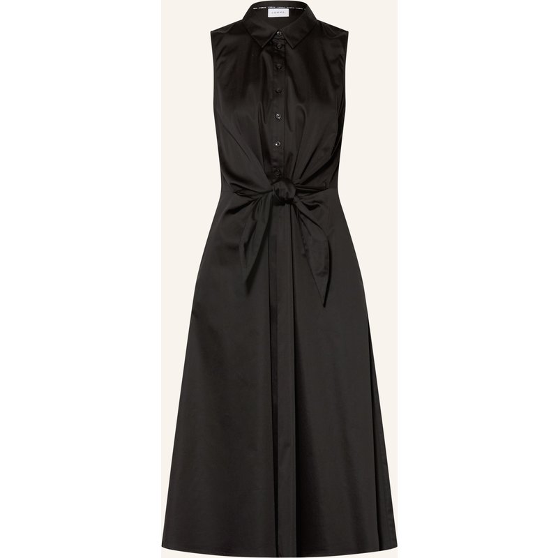 Comma Hemdblusenkleid schwarz