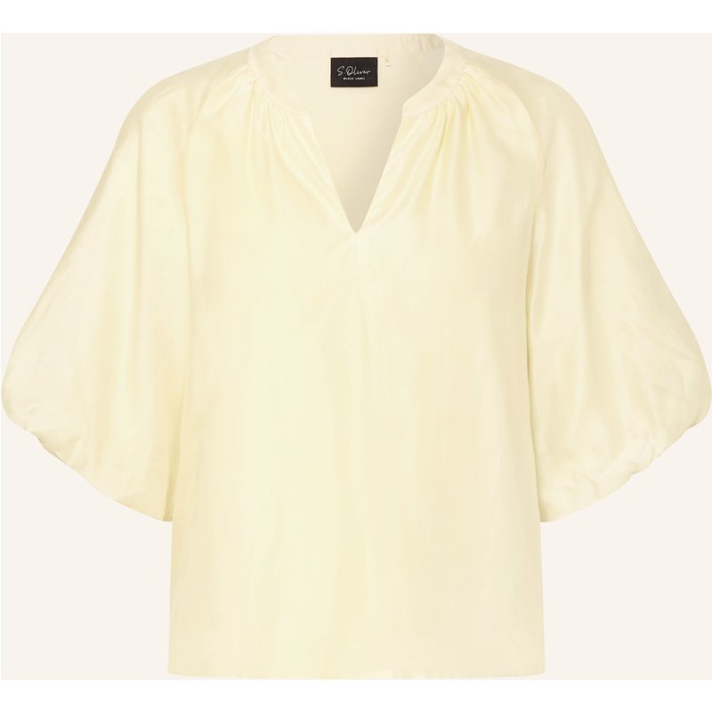S.Oliver Black Label Blusenshirt gelb