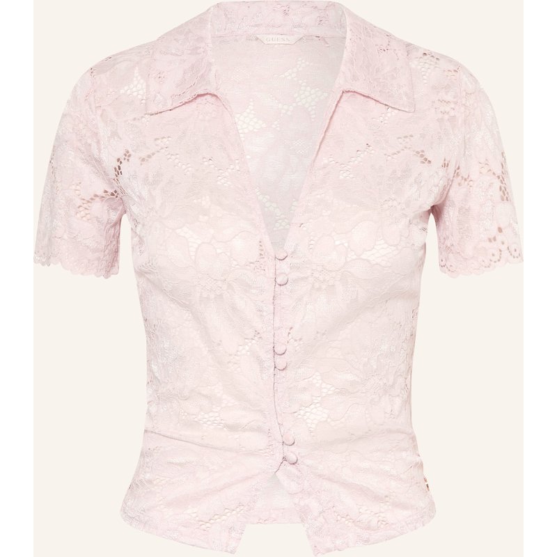Guess Spitzenbluse Katrina lila