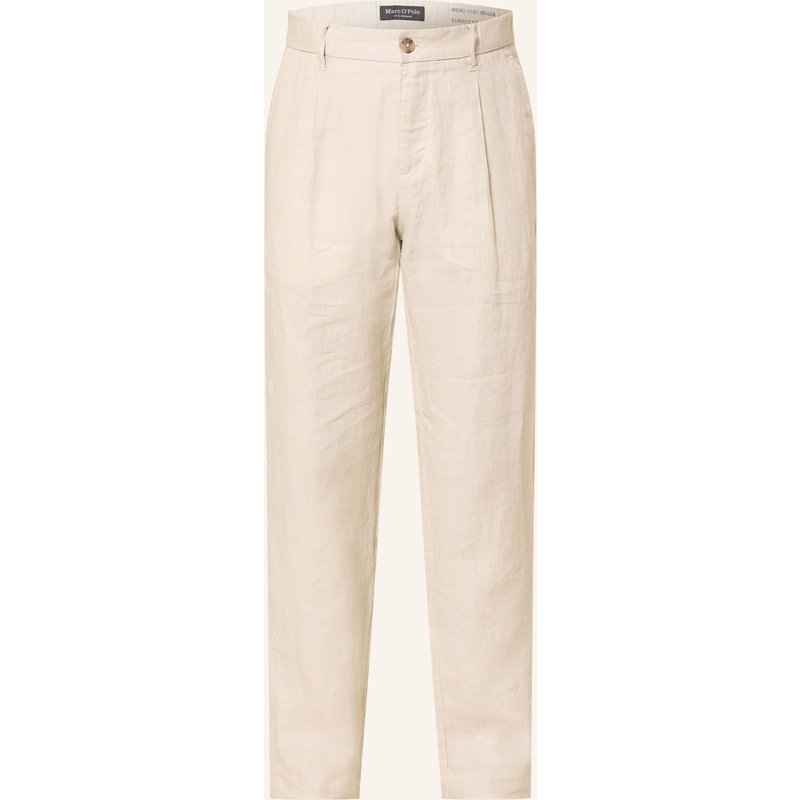 Marc O'polo Leinenchino Tapered Fit grau