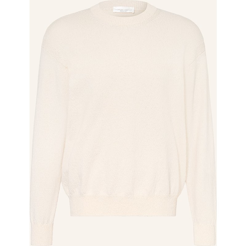 Roberto Collina Pullover weiss