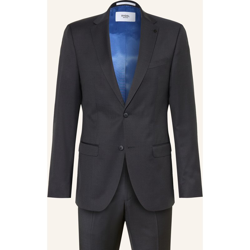 Digel Move Anzug Anthony Slim Fit blau