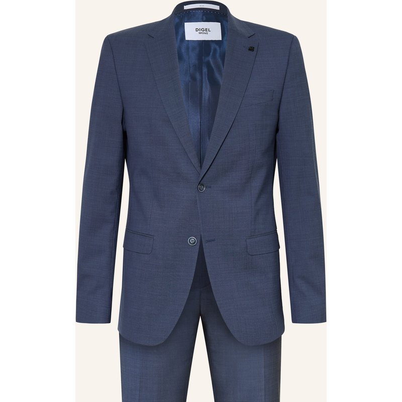 Digel Move Anzug Anthony Slim Fit blau