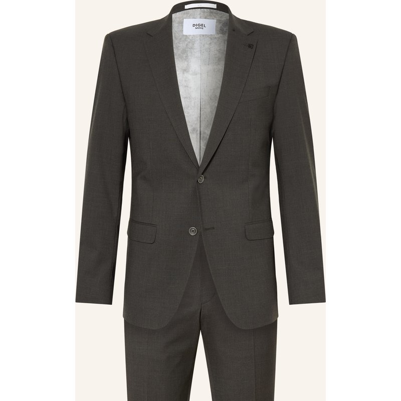 Digel Move Anzug Anthony Slim Fit grau