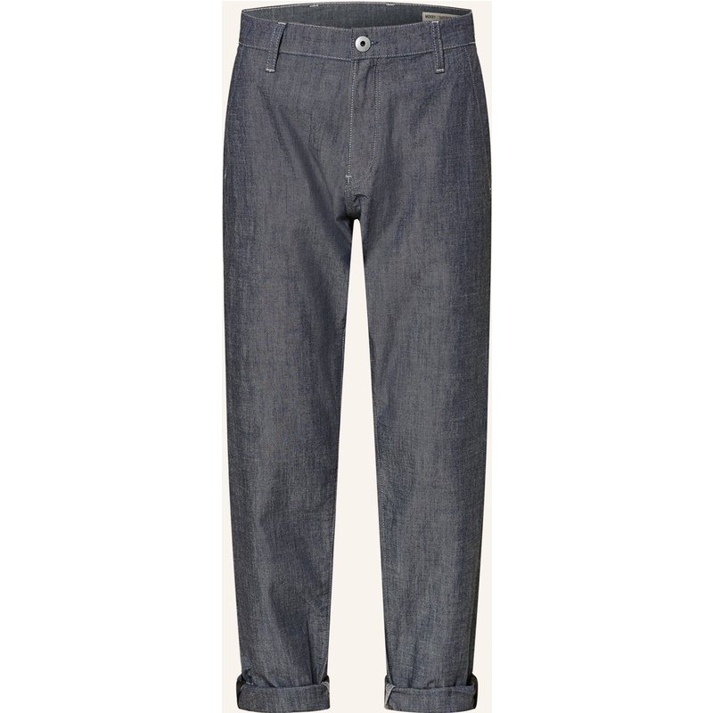 G-Star Chino Morry Tapered Fit In Jeansoptik blau