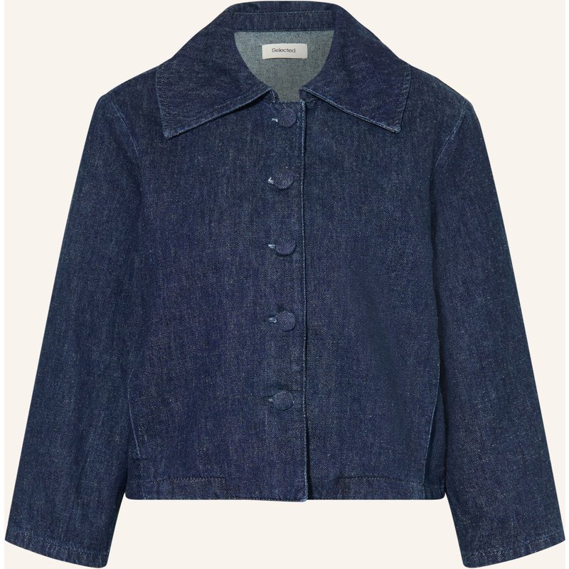 Selected Jeansjacke blau