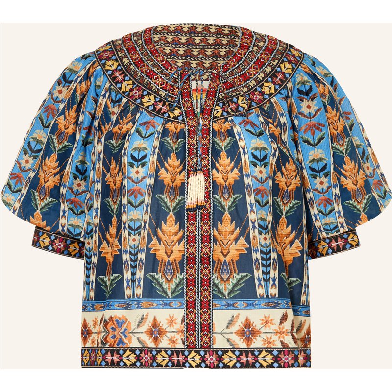 Farm Rio Blusenshirt blau