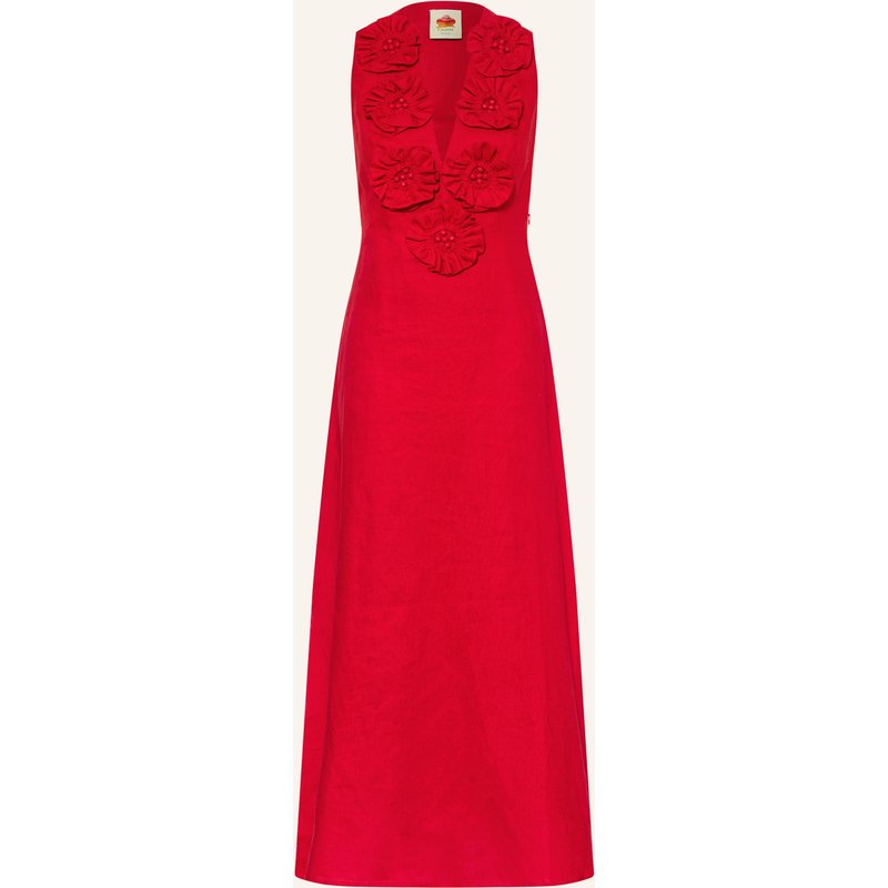 Farm Rio Leinenkleid rot