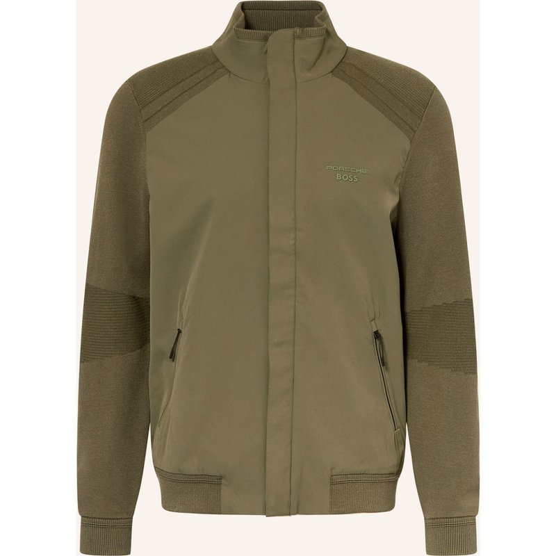 Boss Blouson Spirit Im Materialmix gruen