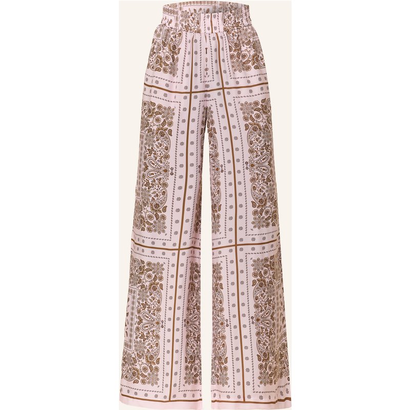 Darling Harbour Hose Mit Seide rosa