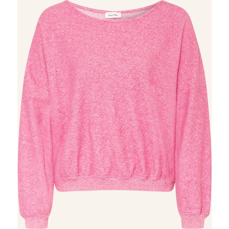 American Vintage Sweatshirt Cluway pink