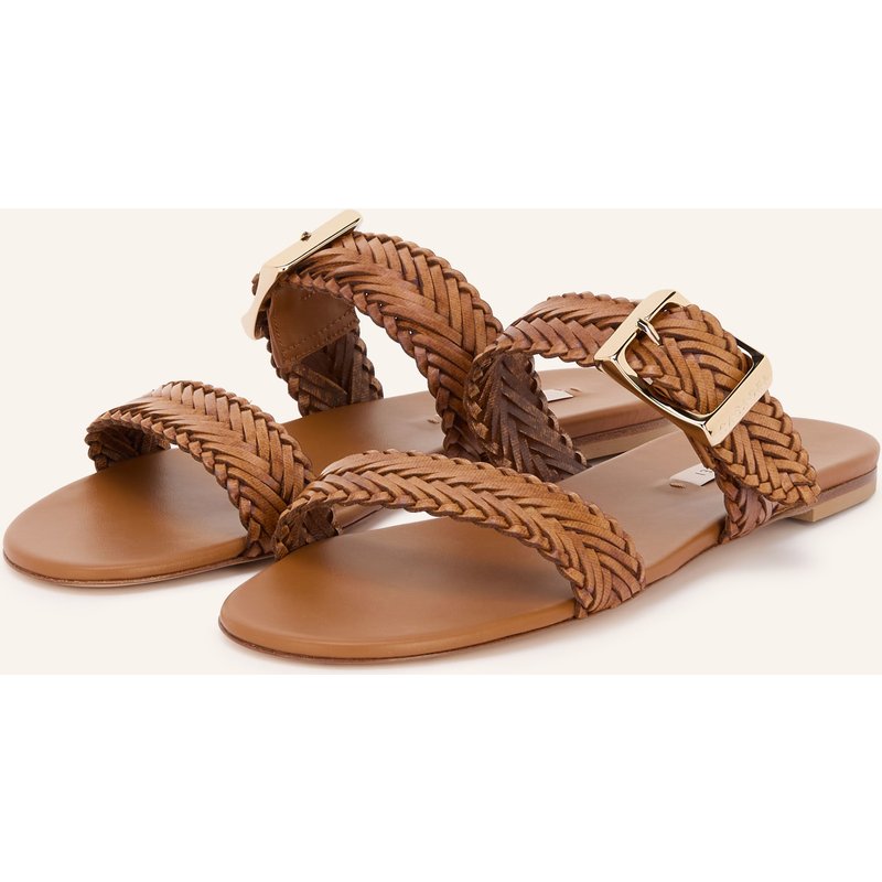 Casadei Pantoletten Kenya braun