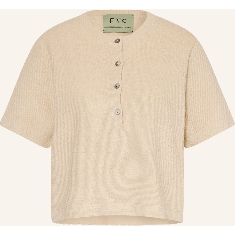 Ftc Cashmere Strickshirt beige