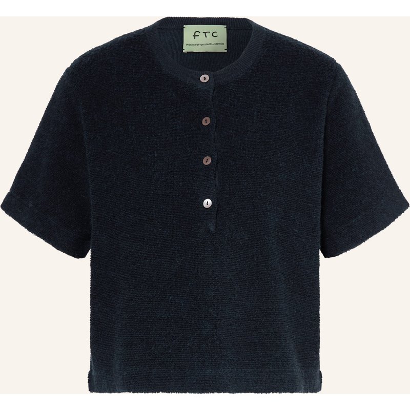 Ftc Cashmere Strickshirt blau