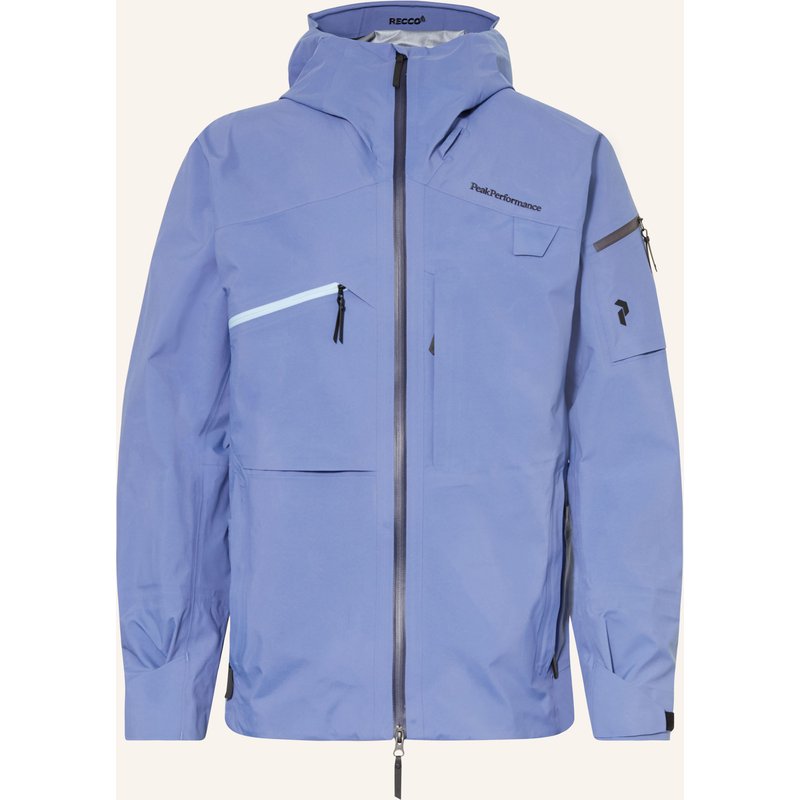 Peak Performance Hardshell-Skijacke Alpine Gore-Tex blau
