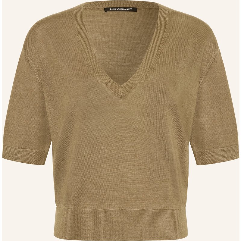 Luisa Cerano Strickshirt gruen