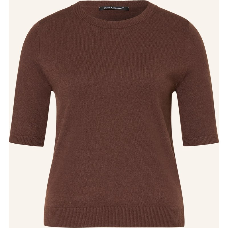 Luisa Cerano Strickshirt braun