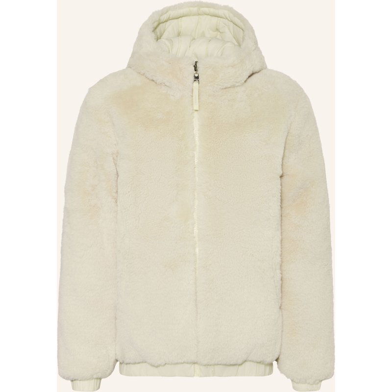 Garcia Steppjacke Zum Wenden Mit Kunstfell weiss