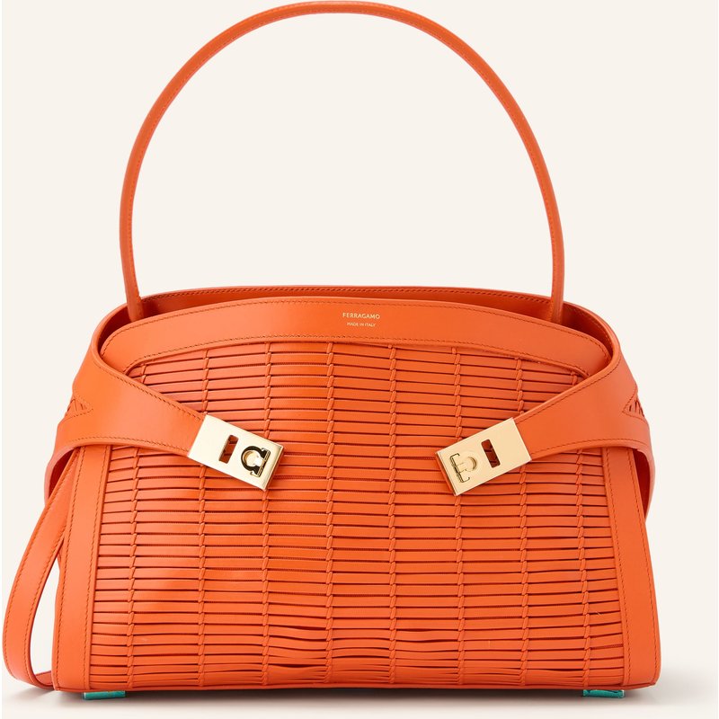 Ferragamo Handtasche Hug orange