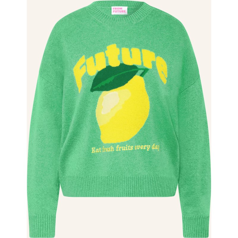 From Future Cashmere-Pullover gelb