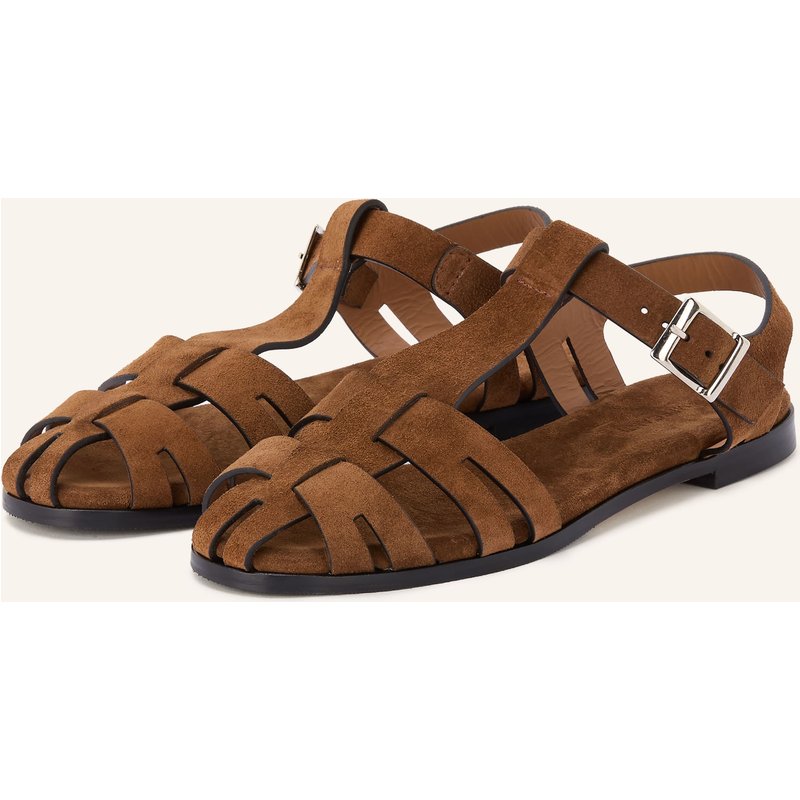Viamercanti Sandalen Fisher braun