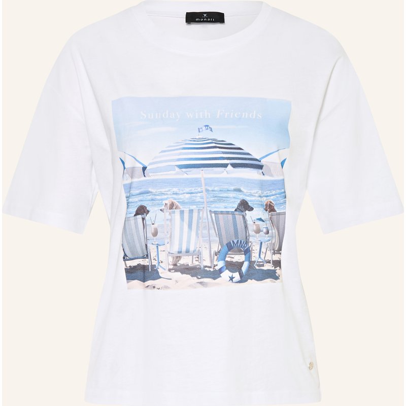 Monari T-Shirt weiss