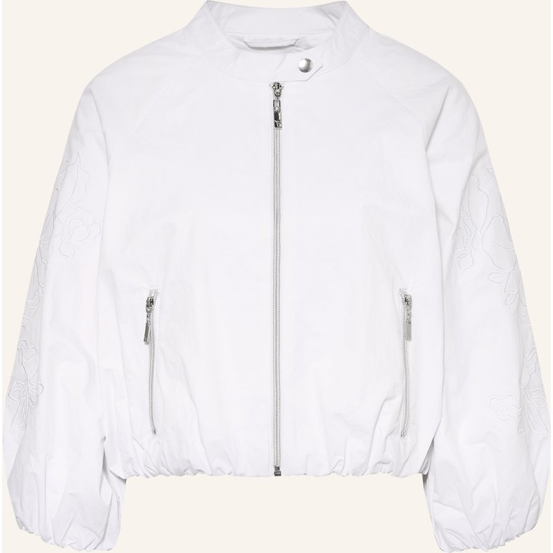 Monari Blouson Mit 3/4-Arm weiss